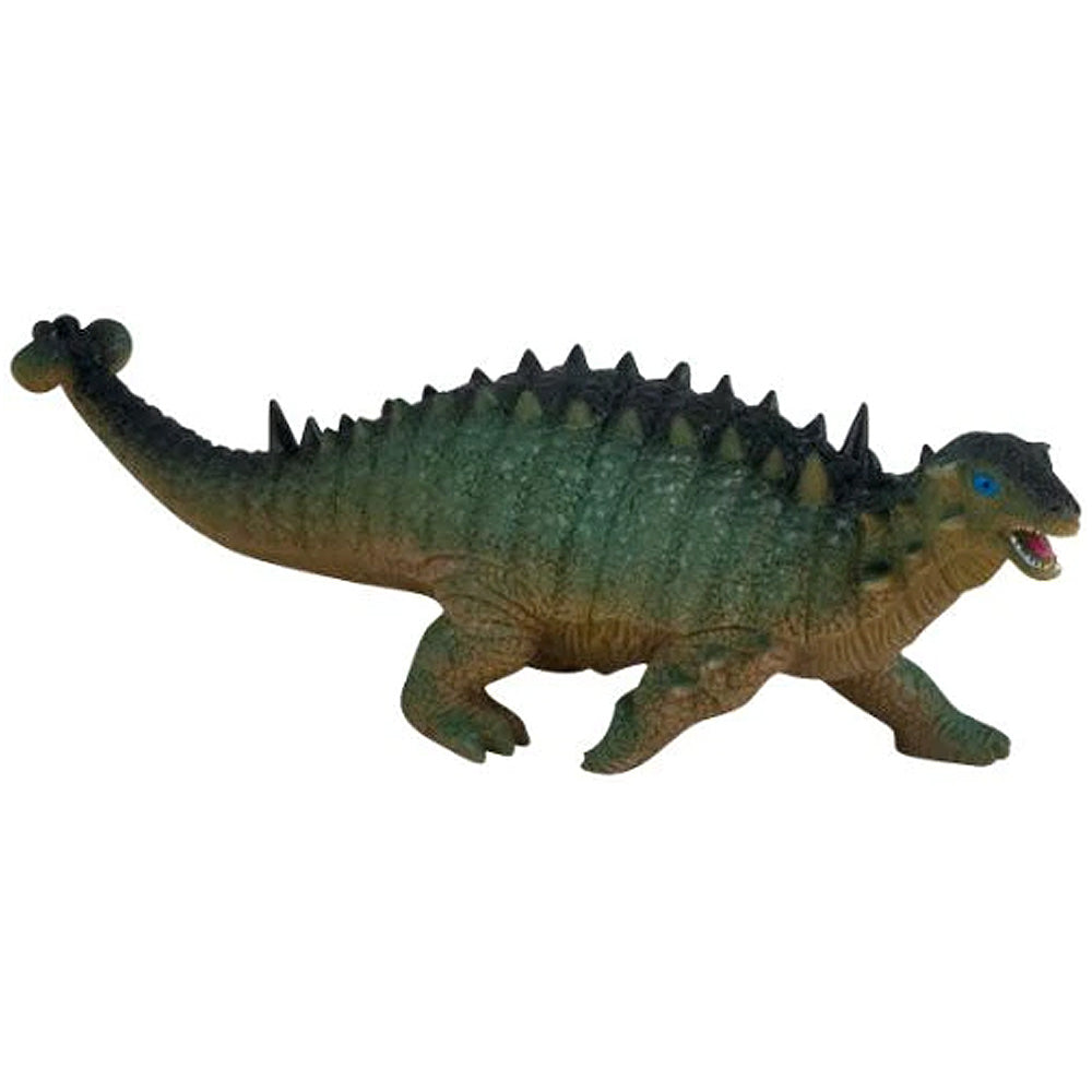 This authentically detailed model of a Pinacosaurus is 10 inches long and made of durable plastic.  10 inches long Authentic Detail Durable plastic BODIN2