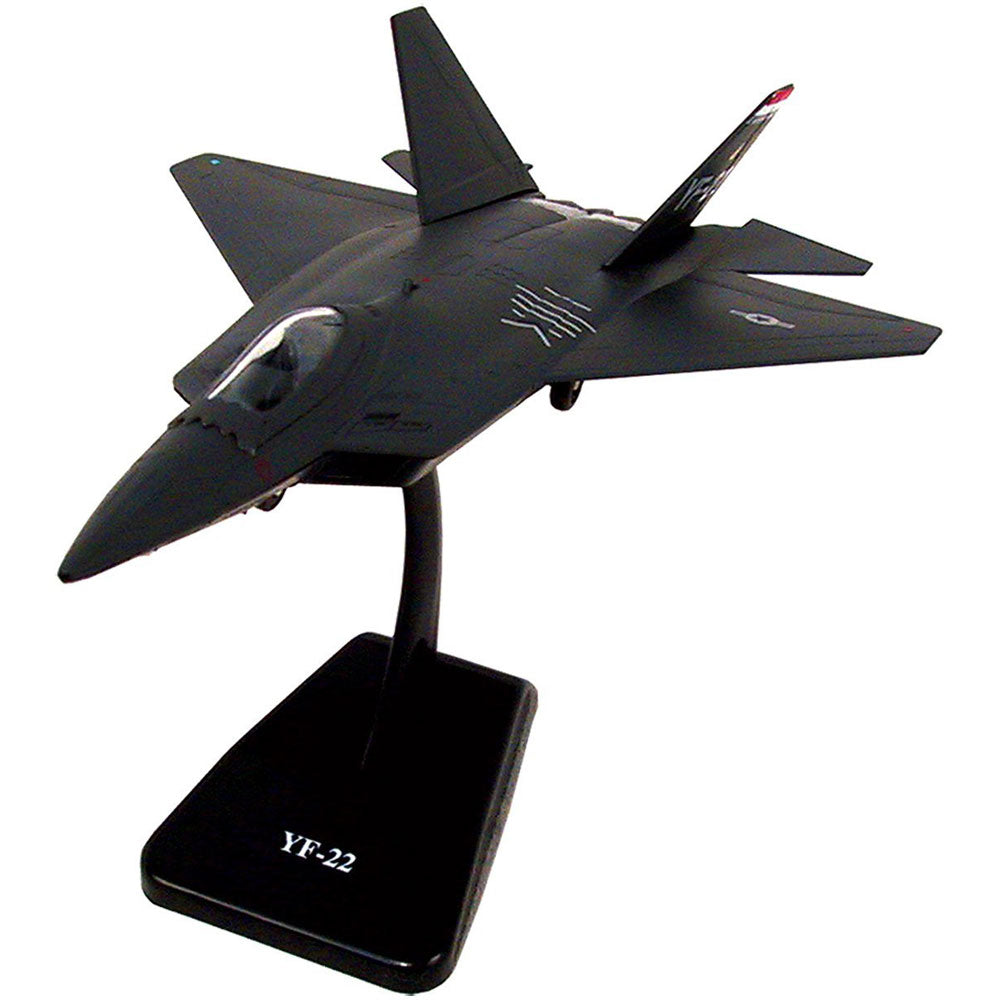 Highly Detailed 1:72 Scale Plastic Model Kit Replica of a Lockheed Martin F-22 Raptor Stealth Air Force Fighter Aircraft with Detailed Markings and Display Stand that Included Everything Needed for Assembly.
