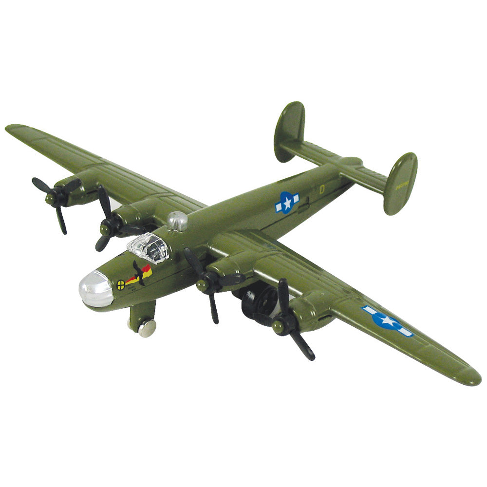 Lockheed B-24 Liberator diecast metal WW2 toy airplane InAir Diecast Flyer