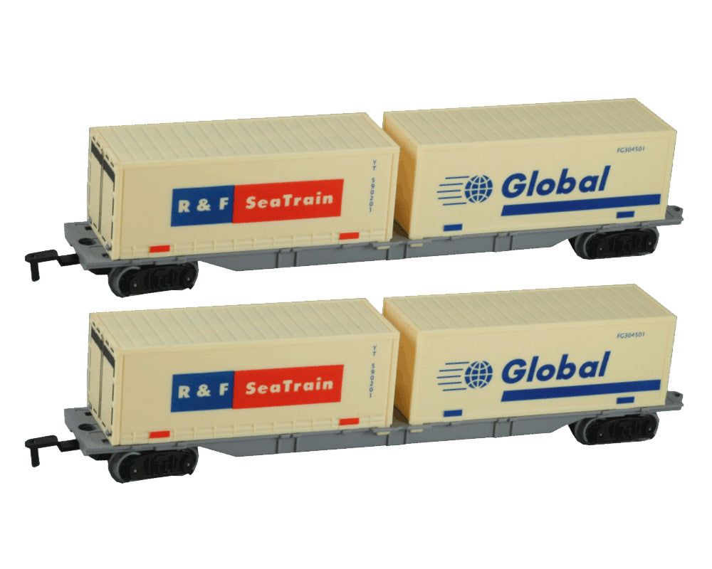 2 Container Cars.
