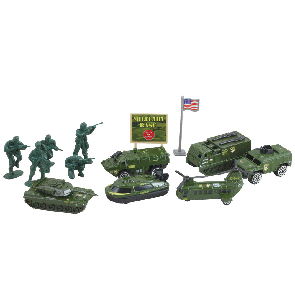 ドッピエッタARMY BASE COLLECTION Classic Armour - Military Base Backpack Playset – MightyToy