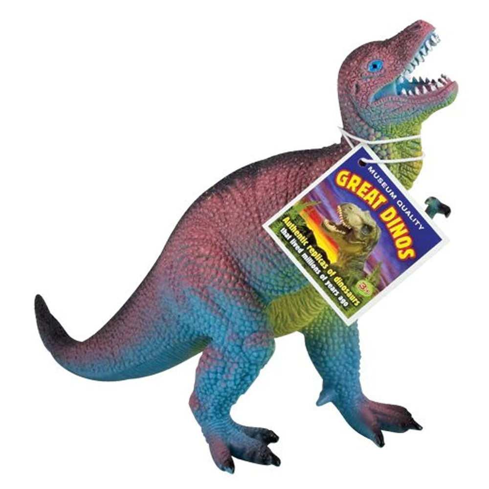 This authentically detailed model of a Tyrannosaurus Rex is 10 inches long and made of durable plastic.  10 inches long Authentic Detail Durable plastic BODIN2