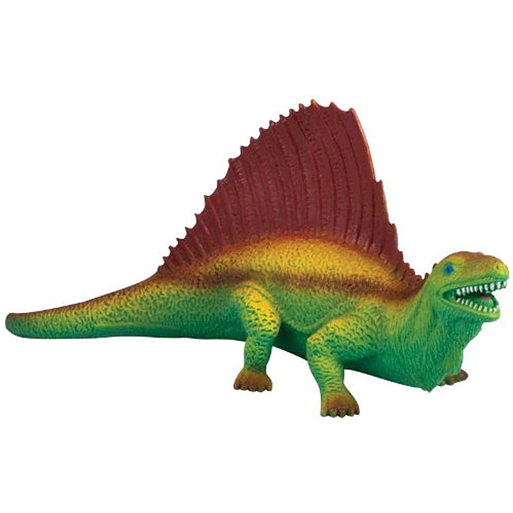 This authentically detailed model of a Dimetrodon is 10 inches long and made of durable plastic.  10 inches long Authentic Detail Durable plastic BODIN2