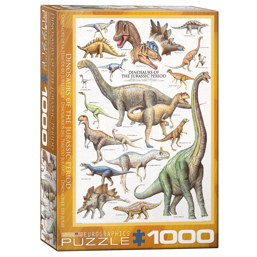 This educational jigsaw puzzle is printed on high-quality recycled art paper and features thick, durable pieces and comes in a sturdy box. Durable enough to put together again and again and beautiful enough to frame!  1,000 Piece Jigsaw Puzzle Puzzle measures: 19.25 inches by 26.5 inches Printed on high-quality recycled art paper Made by Eurographics
