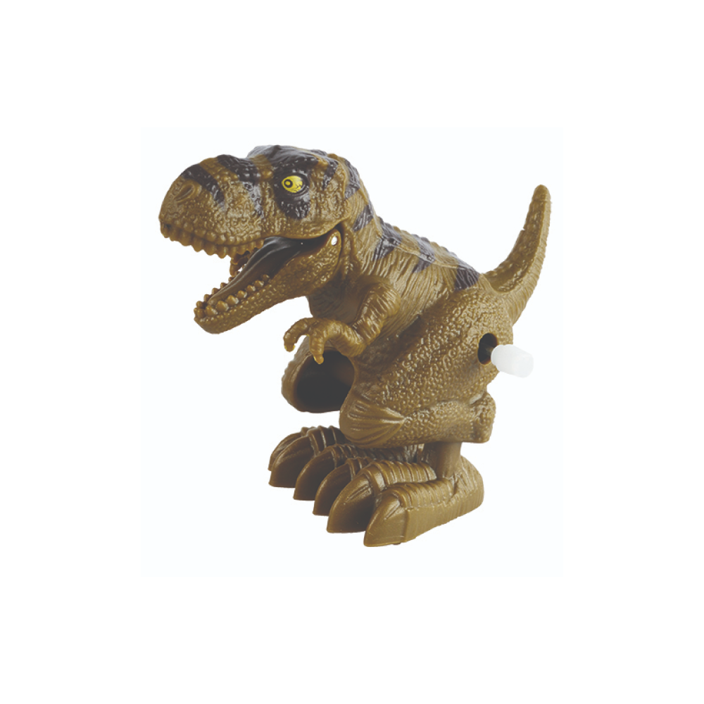 Wind-Up Tyrannosaurus Rex Dinosaur fans will love this wind up T-Rex - wind it up and watch it jump! 