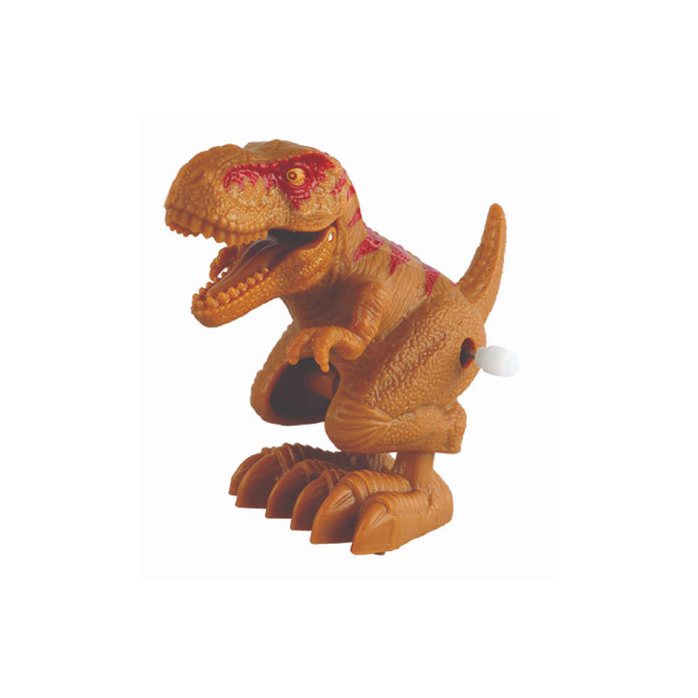 Wind-Up Tyrannosaurus Rex Dinosaur fans will love this wind up T-Rex - wind it up and watch it jump! 