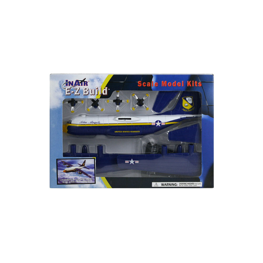 InAir E-Z Build C-130 Blue Angels Fat Albert Model Kit | 1:30 Scale | NEW