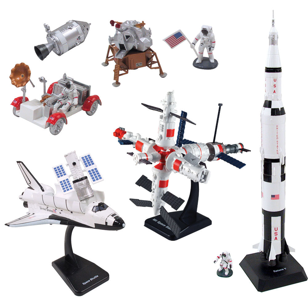 Space Shuttle Plastic Models