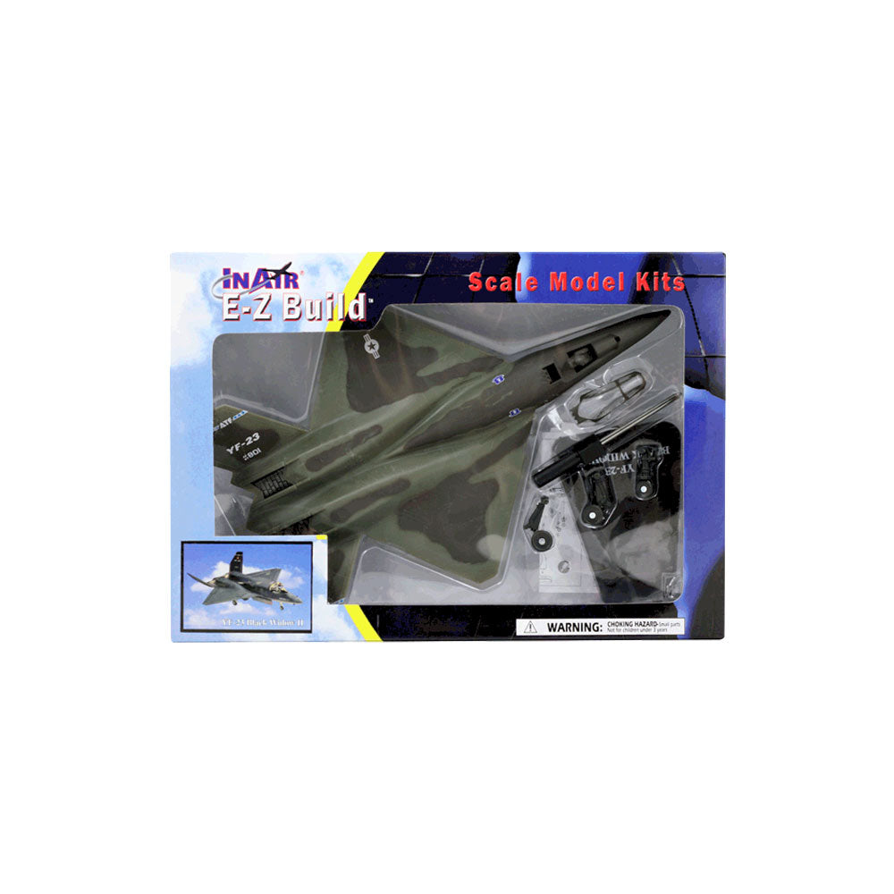 InAir E-Z Build Model Kit - YF-23 Black Widow - 1:72 Scale – MightyToy