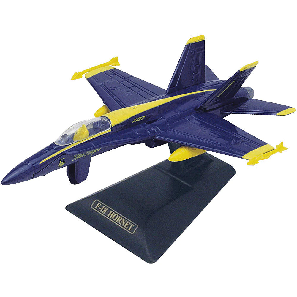 専用エリートフォースフィギュア　ブルーエンジェルスフライトリーダー F-18 Blue Angels Desktop Model | InAir Legends of Flight – MightyToy