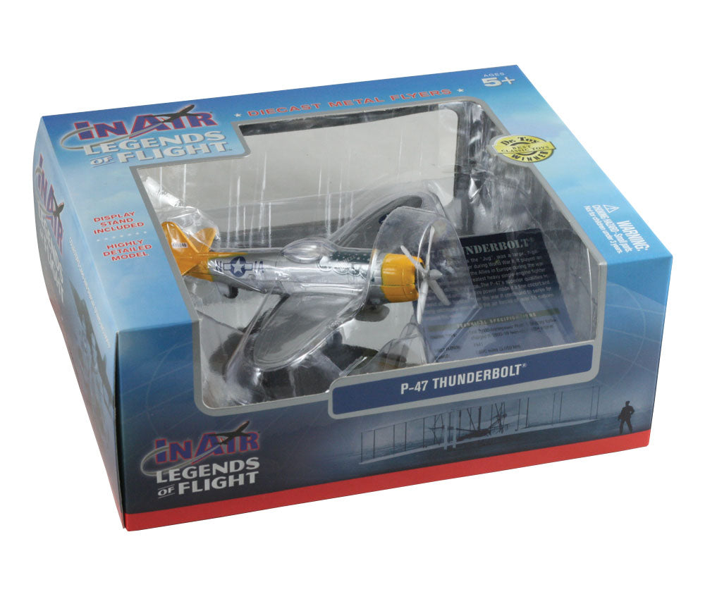 Diecast P-47 Thunderbolt Scale Replica | InAir Legends of Flight