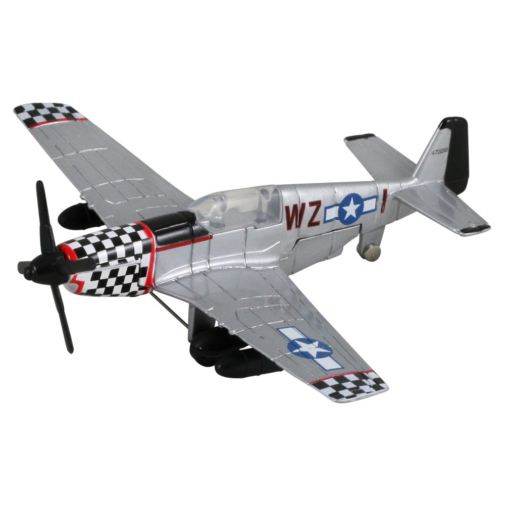 Boeing P-51 Mustang diecast metal WW2 toy airplane InAir Diecast Flyer