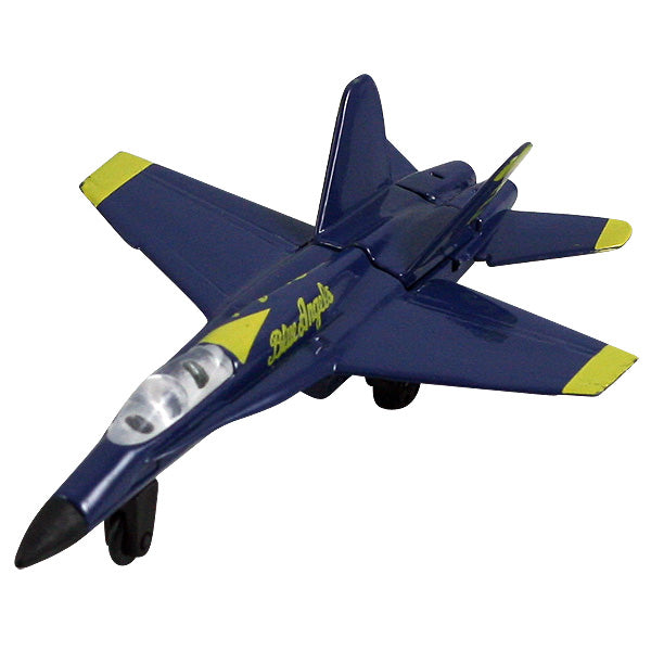Boeing F-18 Hornet Blue Angels diecast metal modern jet toy airplane. InAir Diecast Flyer