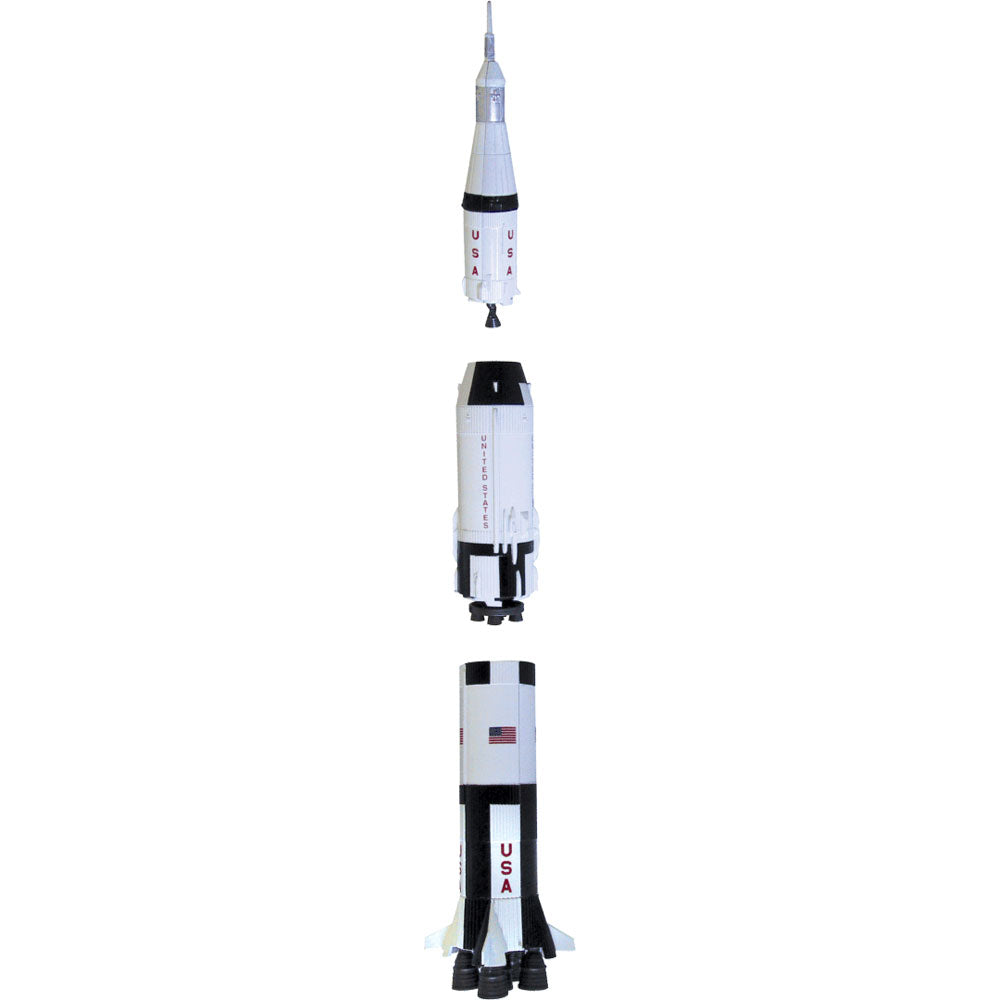 Model Rockets Satern 5 Saturn V Rocket Model Kit | E-Z Build Model Kits – MightyToy