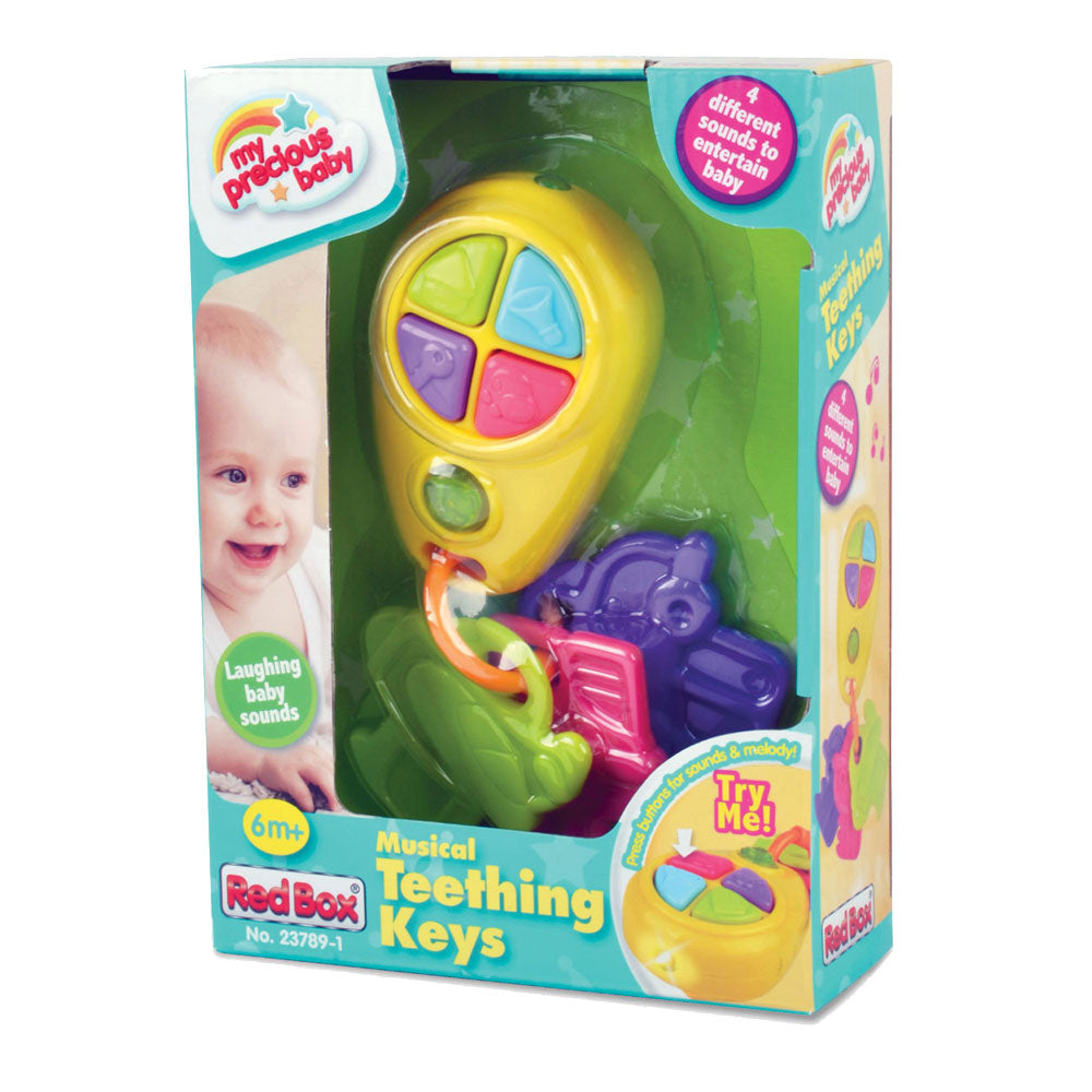Toddler Musical Teething Keys Activity Toy My Precious Baby