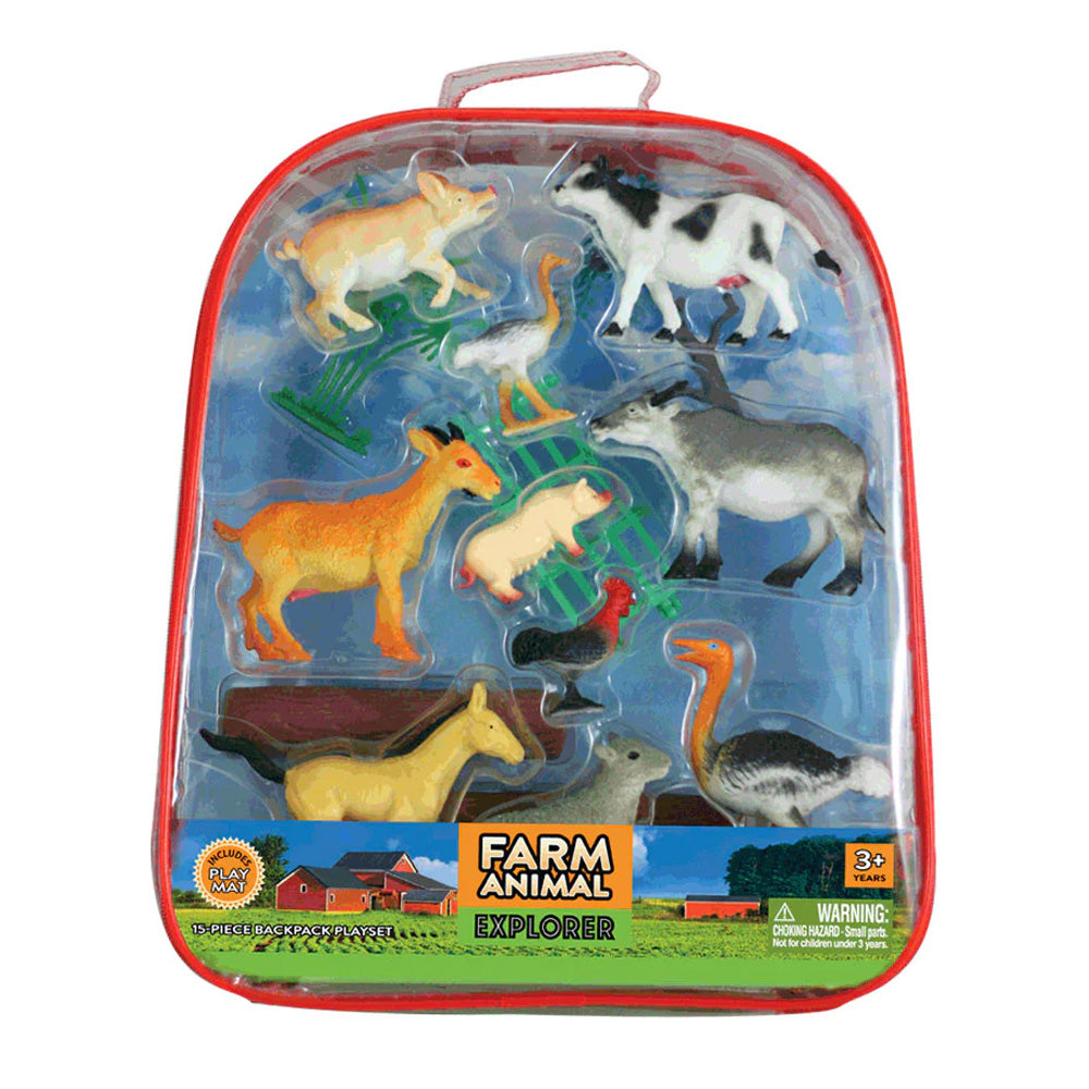 Farm Sea Creature Wild Animal Toys Playsets for Kids MightyToy