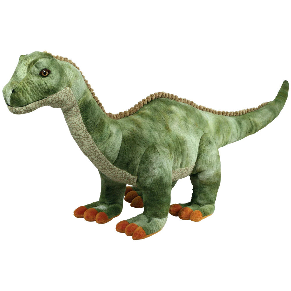 Super Soft Highly Detailed Jumbo Plush Stuffed Animal Dinosaur: Apatosaurus also known as the Brontosaurus measuring 36 inches long by Cuddle Zoo.