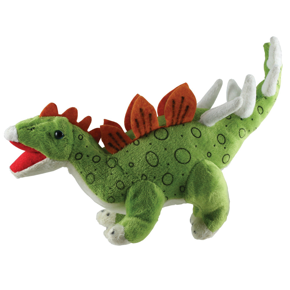 Super Soft Highly Detailed Plush Stuffed Animal Dinosaur: Kentrosaurus measuring 12 inches long by Cuddle Zoo.