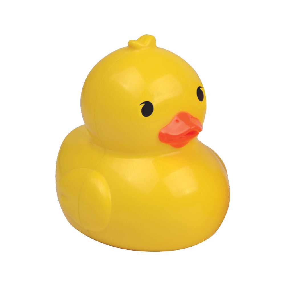 3 Inch Long Durable Plastic Yellow Winking Duck that Floats in the Tub or Bath.