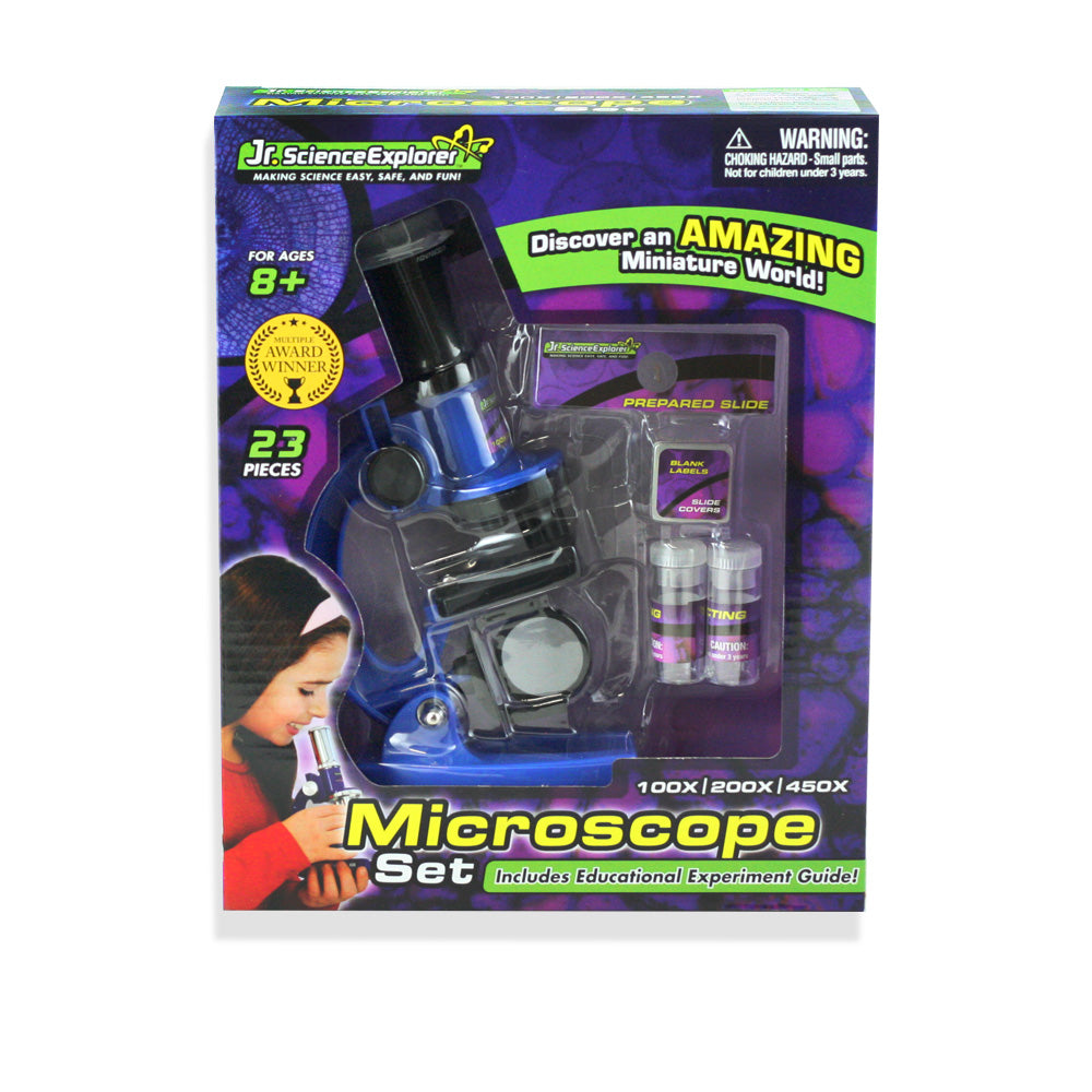 Jr. Science Explorer Microscope - 23-piece Set – MightyToy