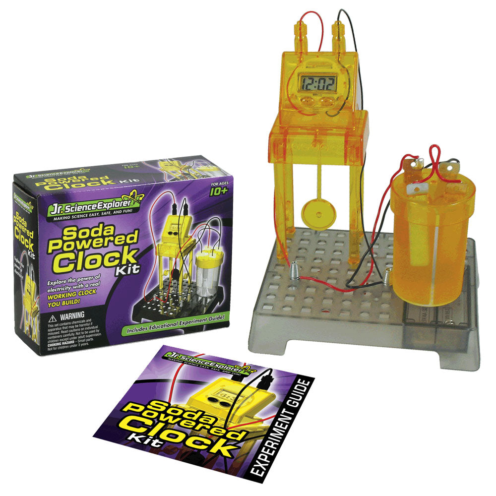 Soda-Powered Clock Science Kit | Jr. Science Explorer – MightyToy