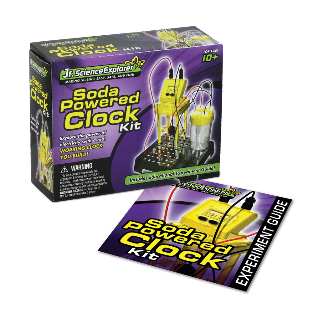Soda-Powered Clock Science Kit | Jr. Science Explorer – MightyToy